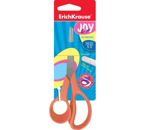 Ножницы ErichKrause® Joy Ergo, 14см (в блистере по 1 шт.) 35145