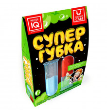 Набор для опытов. Супергубка. Упаковка домик