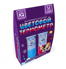 Master IQ². Набор для опытов. Цветовой термометр. Упаковка домик