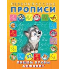Прописи. Первоклассные прописи. Пишем буквы, алфавит