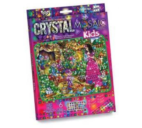 Набор креативного творчества Crystal Mosaic Kids Белоснежка