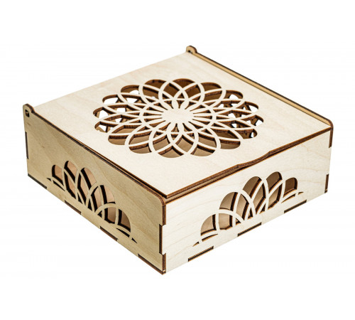 Заготовка для творчества -Шкатулка -Сияние- Т1201