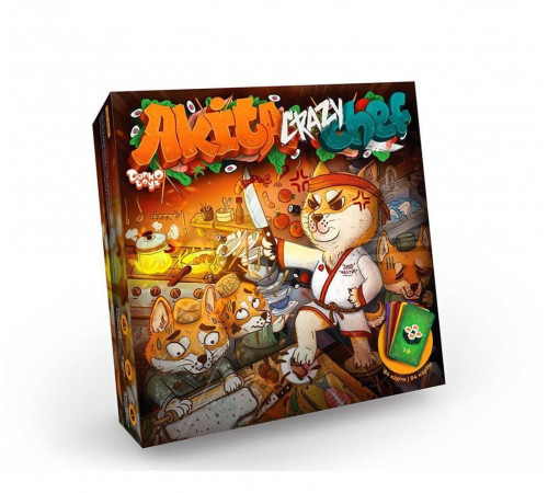 Развлекательная настольная игра серии «Akita Crazy Chef»,  G-ACC-01-01