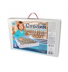 Стол для рисования песком (детский, usb, голубая подсветка)