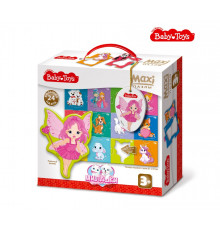 Дк.Пазлы MAXI -Милашки- 24 эл Baby Toys (поле 61х47см) арт.02509