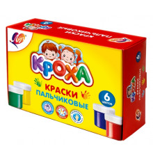 Краски пальчиковые 6 цветов(40 мл).