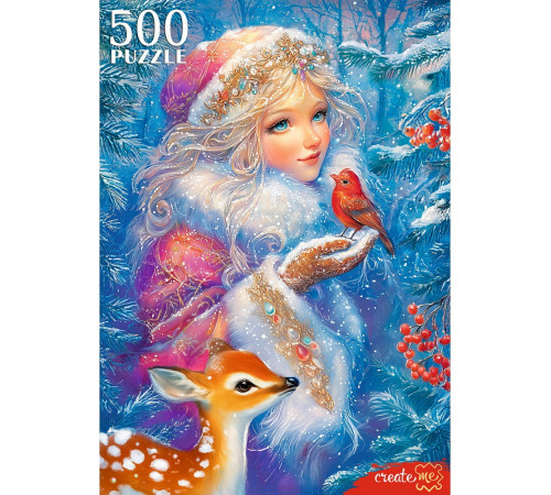 Пр.п.ПАЗЛЫ 500 элементов. СНЕЖНАЯ ПРИНЦЕССА (арт.П500-7628)