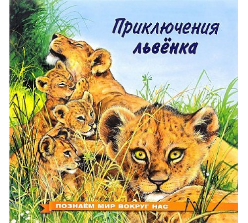 Книжки в мягкой обложке - Познавательное Чтение. Познаем мир вокруг нас. Приключения львенка