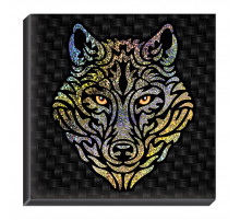 Набор для изготовления картины Сильвер-арт. Волк АС 40-382