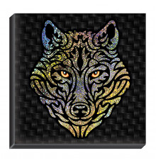 Набор для изготовления картины Сильвер-арт. Волк АС 40-382