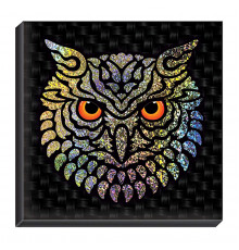 Набор для изготовления картины Сильвер-арт. Сова АС 40-383