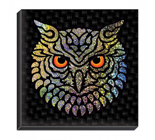 Набор для изготовления картины Сильвер-арт. Сова АС 40-383