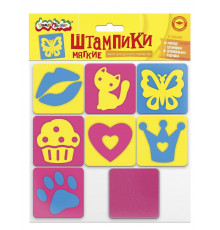Каляка-Маляка Штампики из ЭВА Мечты принцессы 7шт  с чернилами ШКМ-Д