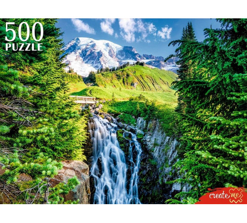 ПАЗЛЫ 500 элементов. ВЕСНА В ГОРАХ  (арт.ШТП500-8267)