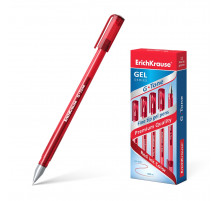 Ручка гелевая ErichKrause® G-Tone, цвет чернил красный (в коробке по 12 шт.)