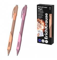 Ручка гелевая сo стираемыми чернилами ErichKrause ErgoLine® Magic Stick&Grip Prima Cat 0.5, 65671