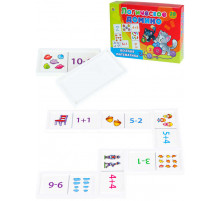 Логическое Домино ВЕСЕЛАЯ МАТЕМАТИКА Арт. ИД-5429