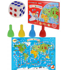 Лучшие игры ходилки. ВОКРУГ ЗЕМЛИ (Арт. ИН-9110)