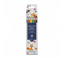 Карандаши цветные Happycolor 6 цв.