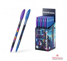 Ручка шариковая ErichKrause Neo® Stick Cyber Game 0.7, Super Glide Technology, цвет чернил синий (в коробке по 50 шт.)
