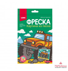 Фреска. Картина из песка 