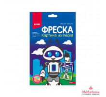 Фреска. Картина из песка 
