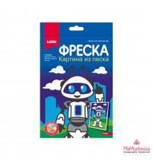 Фреска. Картина из песка 