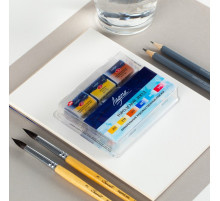 Ладога Набор акварель Городской этюд  в пластиковом коррексе, 6 шт х 2,5 мл