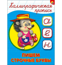 КАЛЛИГРАФИЧЕСКАЯ ПРОПИСЬ А5. ПИШЕМ СТРОЧНЫЕ БУКВЫ