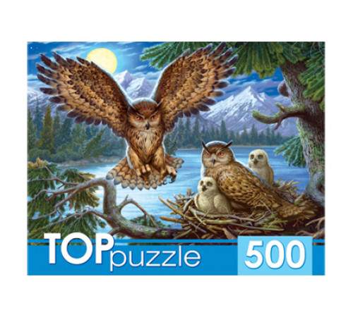 ТОРpuzzle. Пазлы 500 элементов Ночные совы