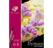Бумага для гуаши -ЛЮКС- в папке,А3,15л 32С 2080-08
