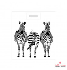 Пакет 40*45=80 мкм ВД -Зебра- прор (50-400) №17