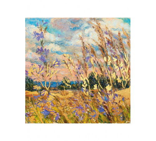 Холст с красками 40х40 см по ном., с зол.поталью (в кор.) (30цв) Полевые цветы (Арт. Х-4216) Холст с красками 40х40 см по ном., с зол.поталью (в кор.) (30цв) Полевые цветы (Арт. Х-4216)