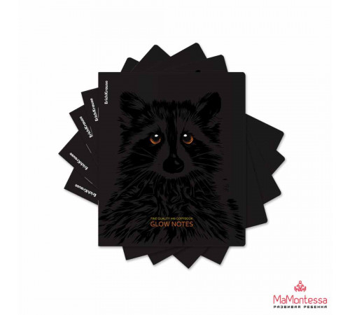 Тетрадь общая ученическая ErichKrause Gaze, 48 листов, клетка, ламинация soft-touch+выборочный УФ-лак_MIX-PACK