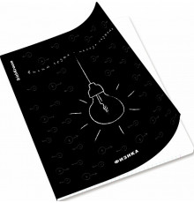 Тетрадь общая уч. с пласт. обложкой на скобе ErichKrause Зри в корень, Физика, 48 л 59447