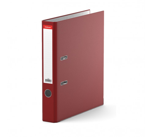 Папка–регистратор с арочным механизмом ErichKrause®, Standard, А4, 50 мм, бордовый
