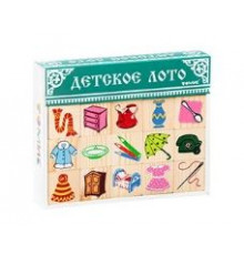 Деревянная игрушка. Лото 