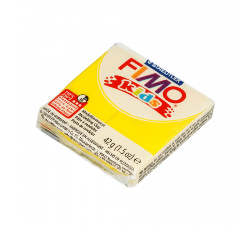 STAEDTLER FIMO kids полимерная глина для детей, цвет: желтый STAEDTLER FIMO kids полимерная глина для детей, цвет: желтый