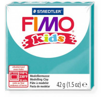 STAEDTLER FIMO kids полимерная глина для детей, цвет: бирюзовый