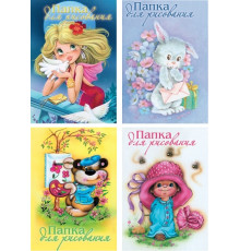 Папка для рисования А4, 20 л, 160 г.м -Юный художник- PF 420 K3 UX 0 25