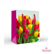 Пакет подарочный (S) -Букет в лейке- 15.20.02271