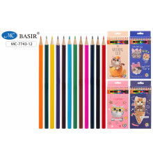 Бас.Набор цветных карандашей: 