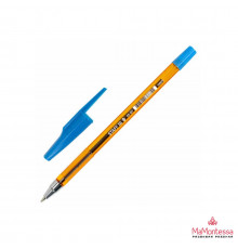 Ручка шариковая STAFF AA-927 ORANGE, СИНЯЯ, корпус оранжевый, узел 0,7мм, 144075