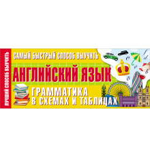 Лучший способ выучить. Самый быстрый способ выучить английский язык. Грамматика в схемах и таблицах.