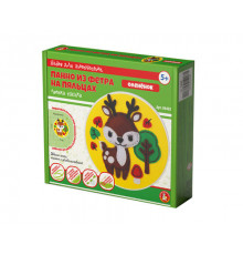 Набор для творчества. Панно из фетра на пяльцах 