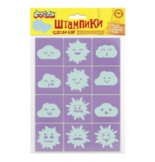 Каляка-Маляка Штампики самодельные из ЭВА 12шт ШСКМ-У