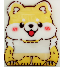 Пакет подарочный ЩЕНОК (17*20) Зип-Лок (10/50/500)