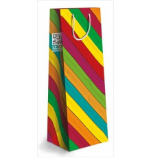 Пакет под бутылку (В) полоски 15.11.01093