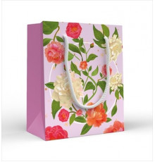 Пакет подарочный (МS)  Розы в овале 15.11.02238