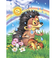 Игра наст. пазл.мал Ёжик 0+